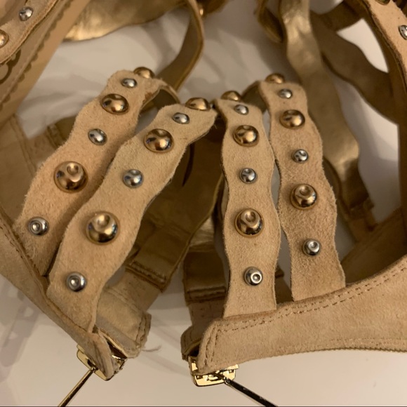 Sam Edelman EAVAN Studded Gladiator Sandals Size 6 - Picture 10 of 13
